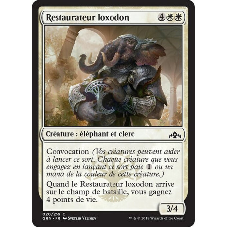 (Foil) Blanche - Restaurateur loxodon (C) [GRN]