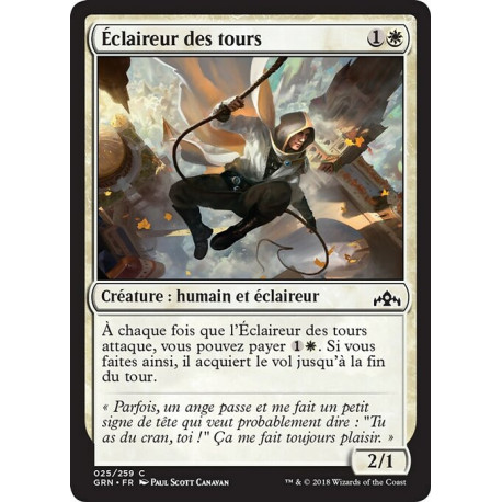 (Foil) Blanche - Éclaireur des tours (C) [GRN]