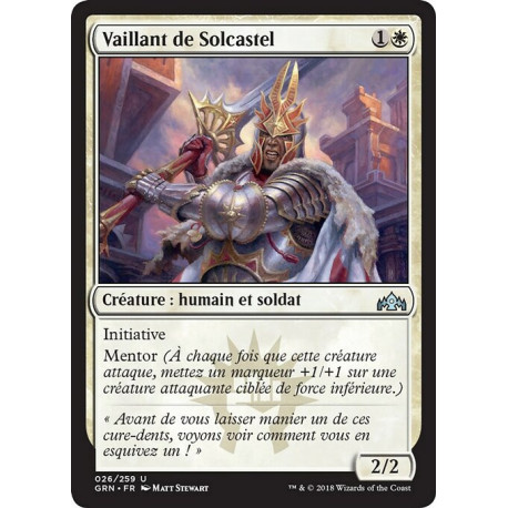 (Foil) Blanche - Vaillant de Solcastel (U) [GRN]