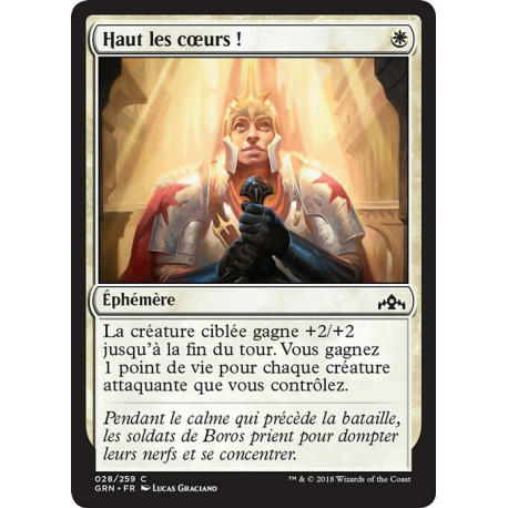 (Foil) Blanche - Haut les cœurs ! (C) [GRN]