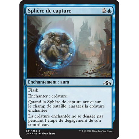 (Foil) Bleue - Sphère de capture (C) [GRN]