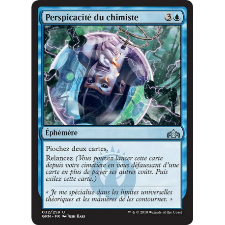 (Foil) Bleue - Perspicacité du chimiste (U) [GRN]