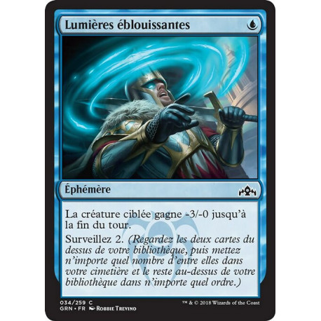 (Foil) Bleue - Lumières éblouissantes (C) [GRN]