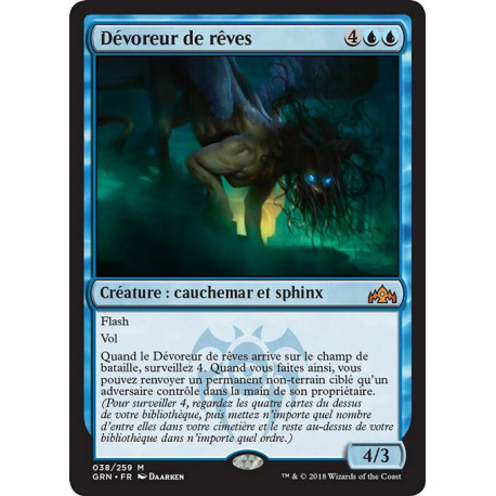 (Foil) Bleue - Dévoreur de rêves (M) [GRN]