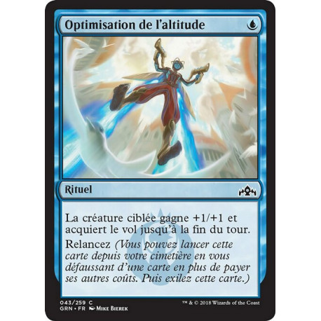 (Foil) Bleue - Optimisation de l'altitude (C) [GRN]