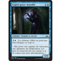 (Foil) Bleue - Expert passe-muraille (C) [GRN]