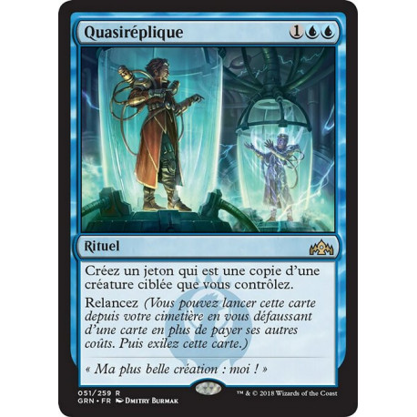 (Foil) Bleue - Quasiréplique (R) [GRN]