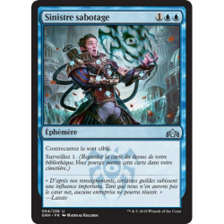 (Foil) Bleue - Sinistre sabotage (U) [GRN]
