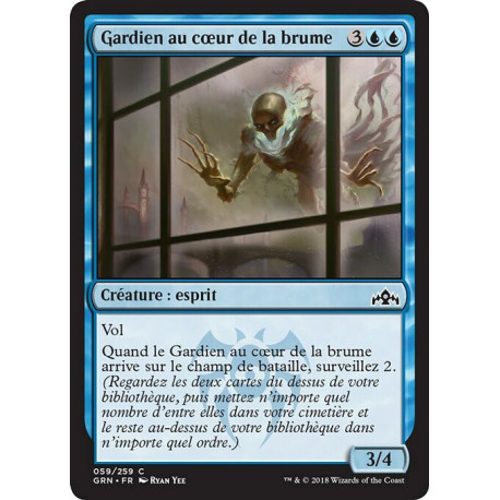 (Foil) Bleue - Gardien au cœur de la brume (C) [GRN]