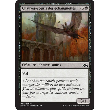 (Foil) Noire - Chauves-souris des échauguettes (C) [GRN]