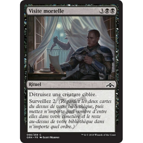 (Foil) Noire - Visite mortelle (C) [GRN]