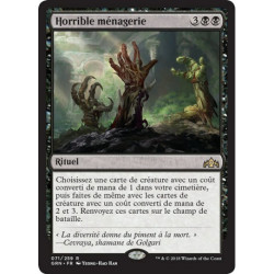 (Foil) Noire - Horrible ménagerie (R) [GRN]