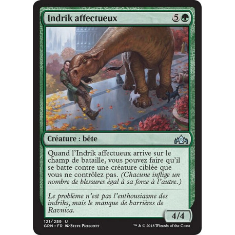 (Foil) Verte - Indrik affectueux (U) [GRN]