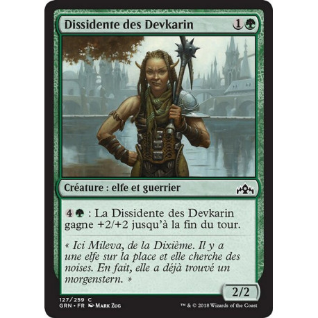 (Foil) Verte - Dissidente des Devkarin (C) [GRN]