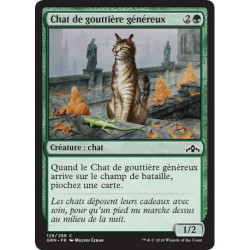 (Foil) Verte - Chat de gouttière généreux (C) [GRN]