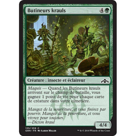 (Foil) Verte - Butineurs krauls (C) [GRN]