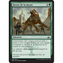 (Foil) Verte - Faveur de la meute (C) [GRN]