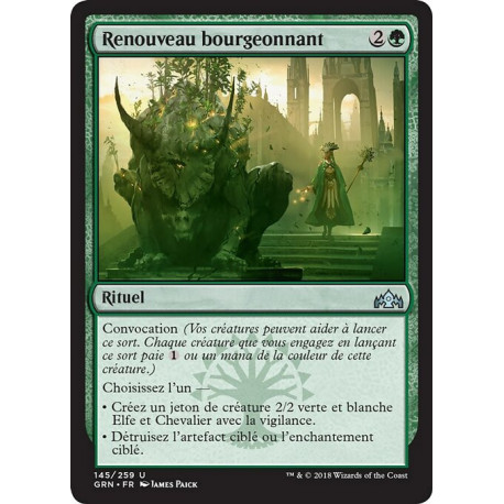 (Foil) Verte - Renouveau bourgeonnant (U) [GRN]