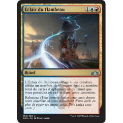 (Foil) Multicolore - Éclair du flambeau (U) [GRN]