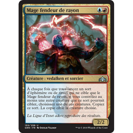 (Foil) Multicolore - Mage fendeur de rayon (U) [GRN]