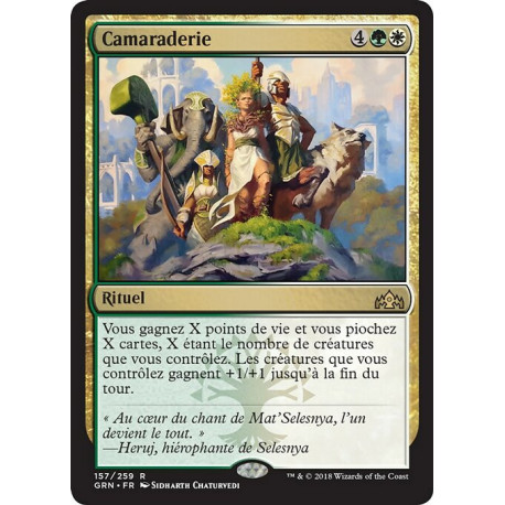 (Foil) Multicolore - Camaraderie (R) [GRN]