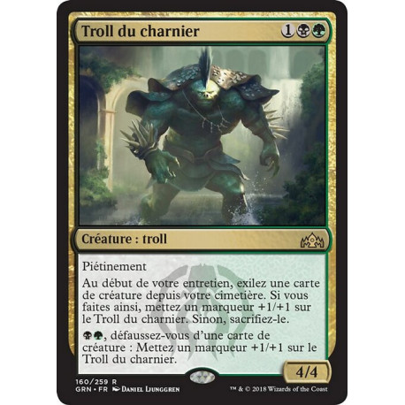 (Foil) Multicolore - Troll du charnier (R) [GRN]