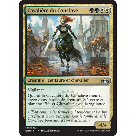 (Foil) Multicolore - Cavalière du Conclave (U) [GRN]