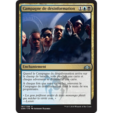 (Foil) Multicolore - Campagne de désinformation (U) [GRN]