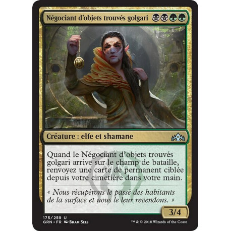 (Foil) Multicolore - Négociant d'objets trouvés golgari (U) [GRN]