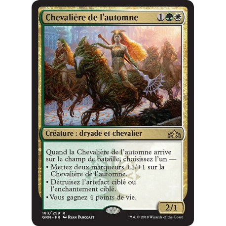 (Foil) Multicolore - Chevalière de l'automne (R) [GRN]
