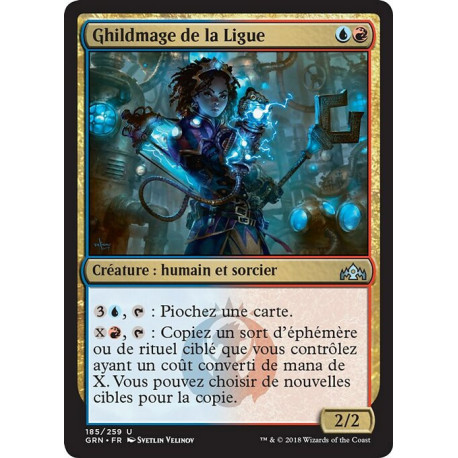 (Foil) Multicolore - Ghildmage de la Ligue (U) [GRN]