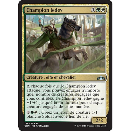 (Foil) Multicolore - Champion ledev (U) [GRN]