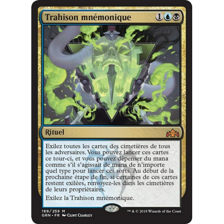 (Foil) Multicolore - Trahison mnémonique (M) [GRN]