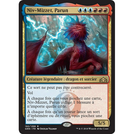 (Foil) Multicolore - Niv-Mizzet, Parun (R) [GRN]