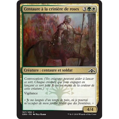 (Foil) Multicolore - Centaure à la crinière de roses (C) [GRN]