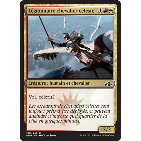 (Foil) Multicolore - Légionnaire chevalier céleste (C) [GRN]