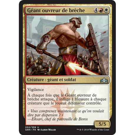 (Foil) Multicolore - Géant ouvreur de brèche (U) [GRN]