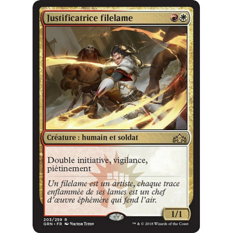 (Foil) Multicolore - Justificatrice filelame (R) [GRN]