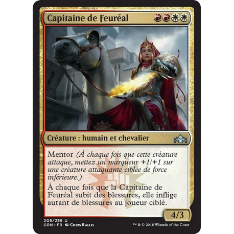 (Foil) Multicolore - Capitaine de Feuréal (U) [GRN]