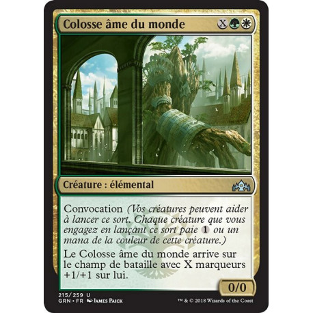 (Foil) Multicolore - Colosse âme du monde (U) [GRN]