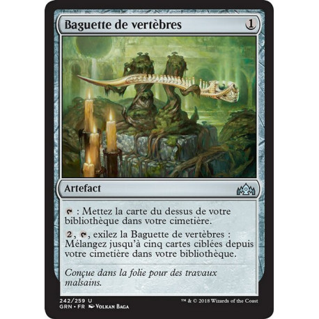 (Foil) Incolore - Baguette de vertèbres (U) [GRN]
