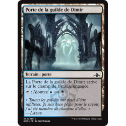 (Foil) Terrain - Porte de la guilde de Dimir (V1) (C) [GRN]