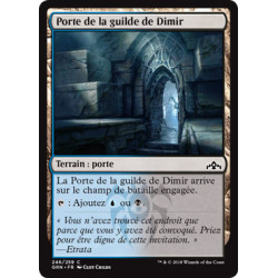 (Foil) Terrain - Porte de la guilde de Dimir (V2) (C) [GRN]