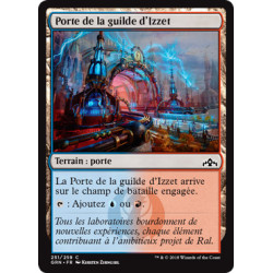 (Foil) Terrain - Porte de la guilde d'Izzet (V1) (C) [GRN]