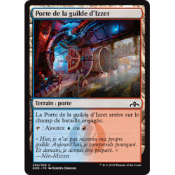 (Foil) Terrain - Porte de la guilde d'Izzet (V2) (C) [GRN]