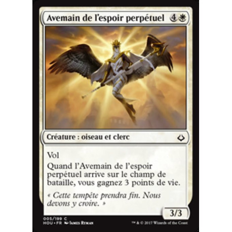 (Foil) Blanche - Avemain de l'espoir perpétuel (C) [HOU]