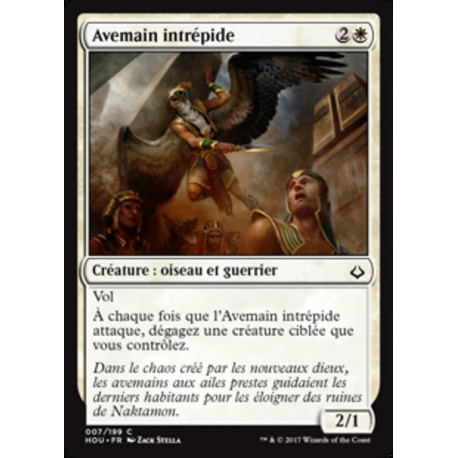 (Foil) Blanche - Avemain intrépide (C) [HOU]