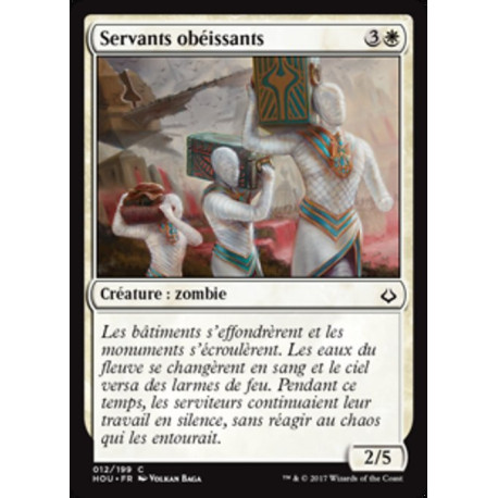 (Foil) Blanche - Servants obéissants (C) [HOU]
