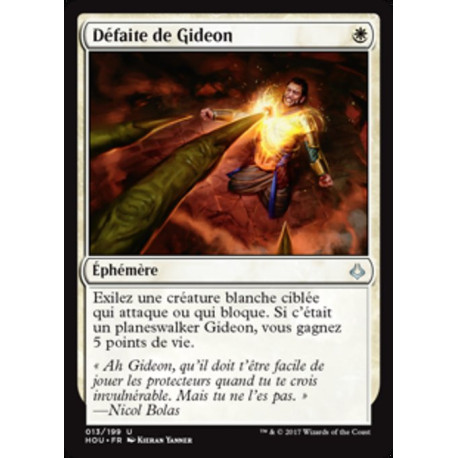 (Foil) Blanche - Défaite de Gideon (U) [HOU]