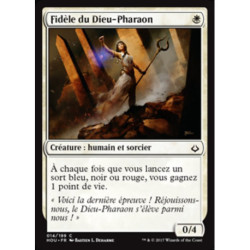 (Foil) Blanche - Fidèle du Dieu-Pharaon (C) [HOU]